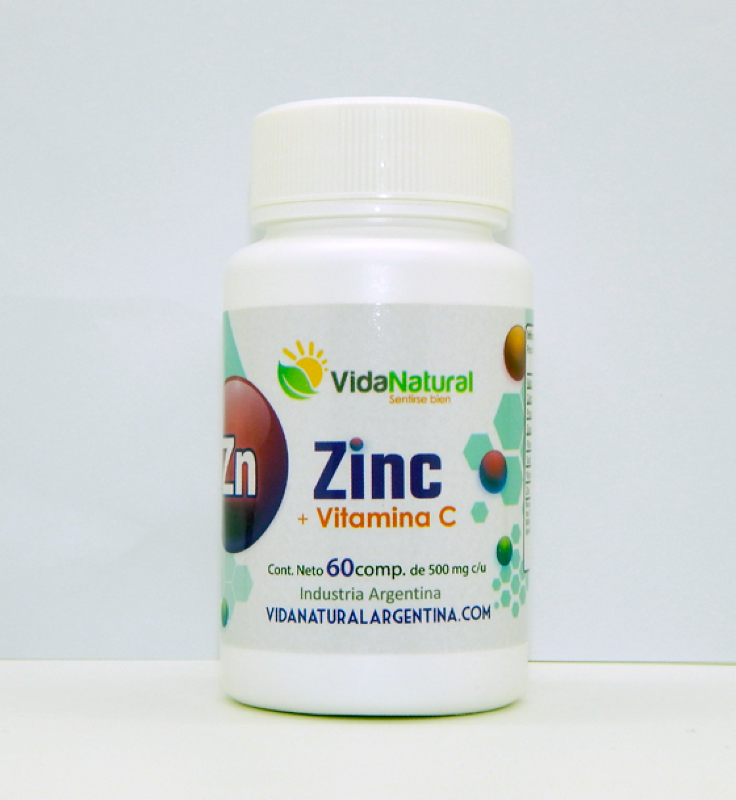 Zinc + Vitamina C x 60 compr.